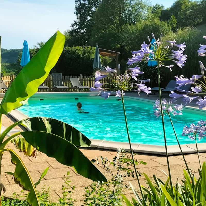 Piscine partagée du domaine